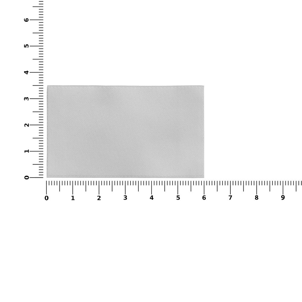 Лейбл тканевый Epsilon, M, светло-серый / Миниатюра WWW (1000)