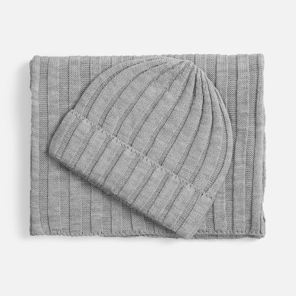 Шарф Metelitsa, серебристо-серый меланж / Миниатюра WWW (1000)