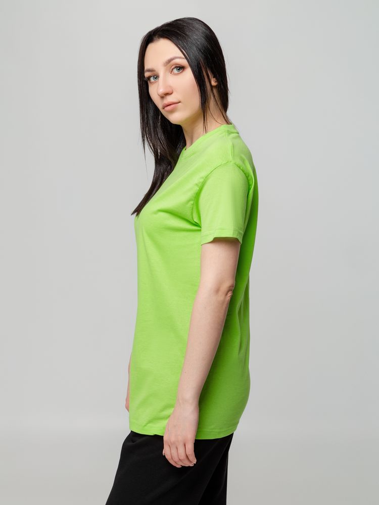 Футболка унисекс T-bolka 140, зеленое яблоко / Миниатюра WWW (1000)