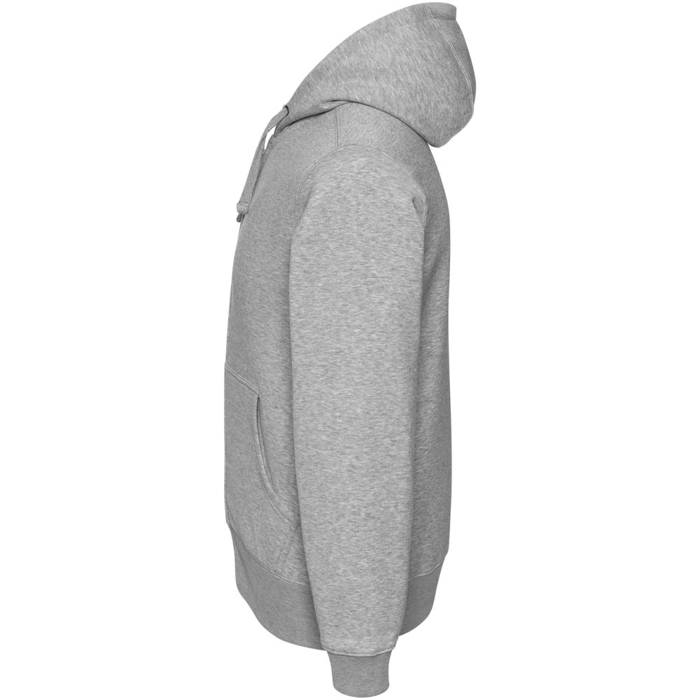 Толстовка мужская Hooded Full Zip серый меланж / Миниатюра WWW (1000)