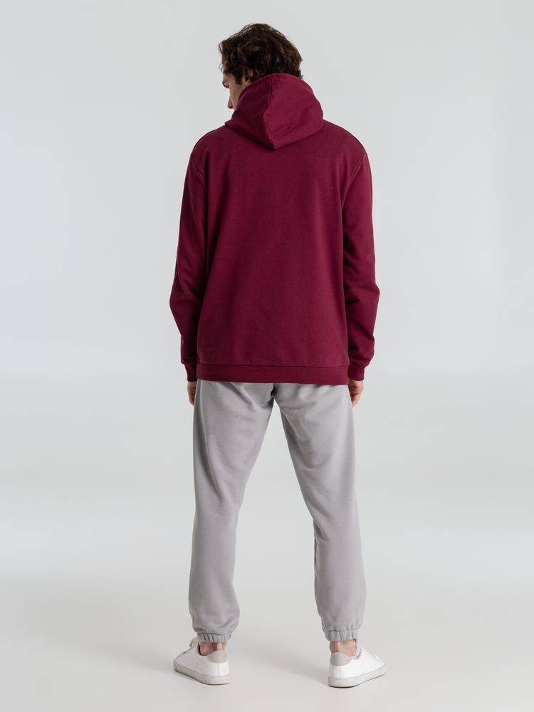 Толстовка с капюшоном унисекс Hoodie, бордовая / Миниатюра WWW (1000)