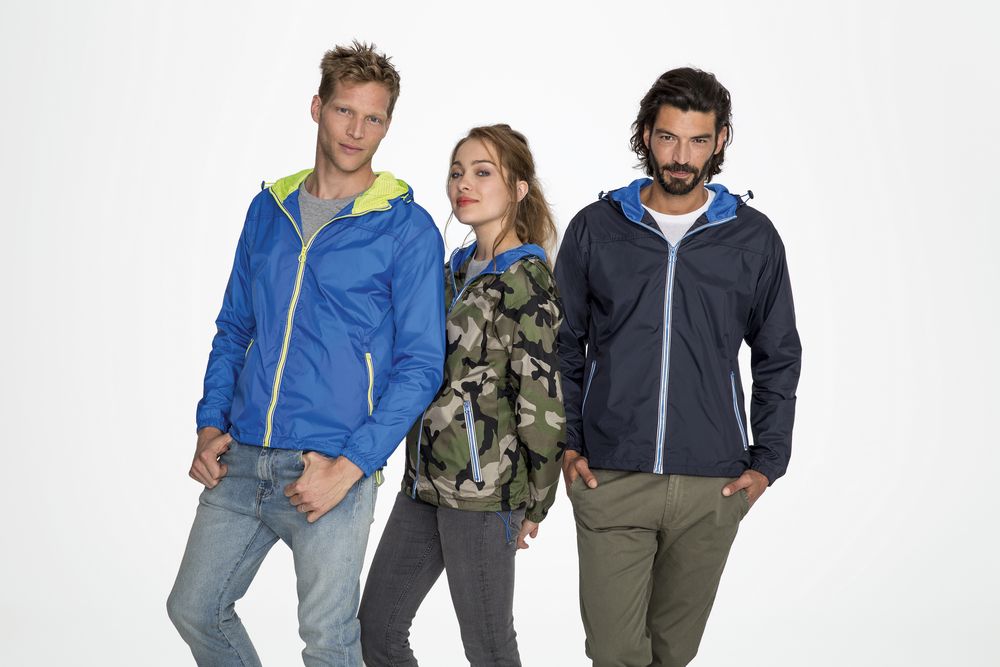 Ветровка Skate, ярко-синяя с неоново-желтым / Миниатюра WWW (1000)