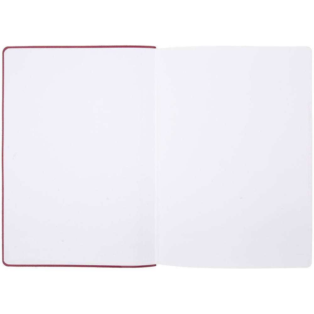 Ежедневник Flexpen, недатированный, серебристо-бордовый, с белым блоком / Миниатюра WWW (1000)