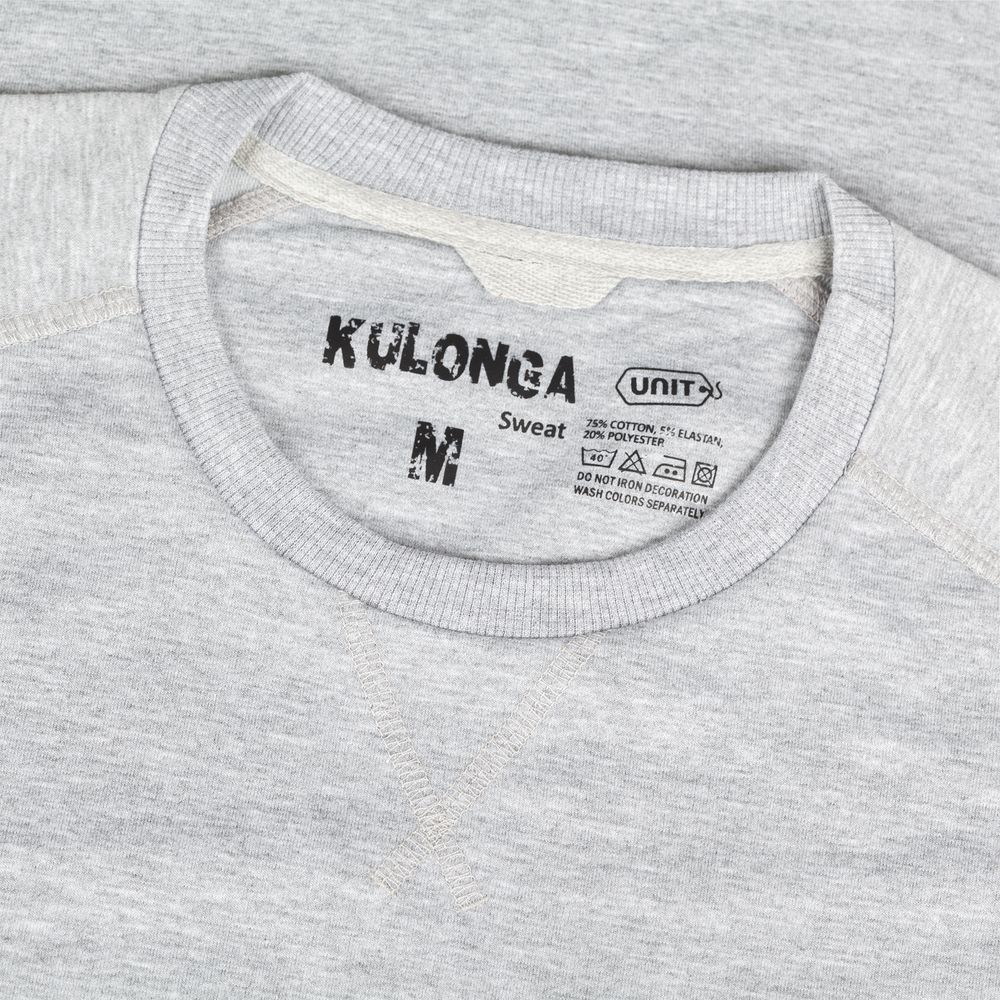 Свитшот женский Kulonga Sweat, серый меланж / Миниатюра WWW (1000)