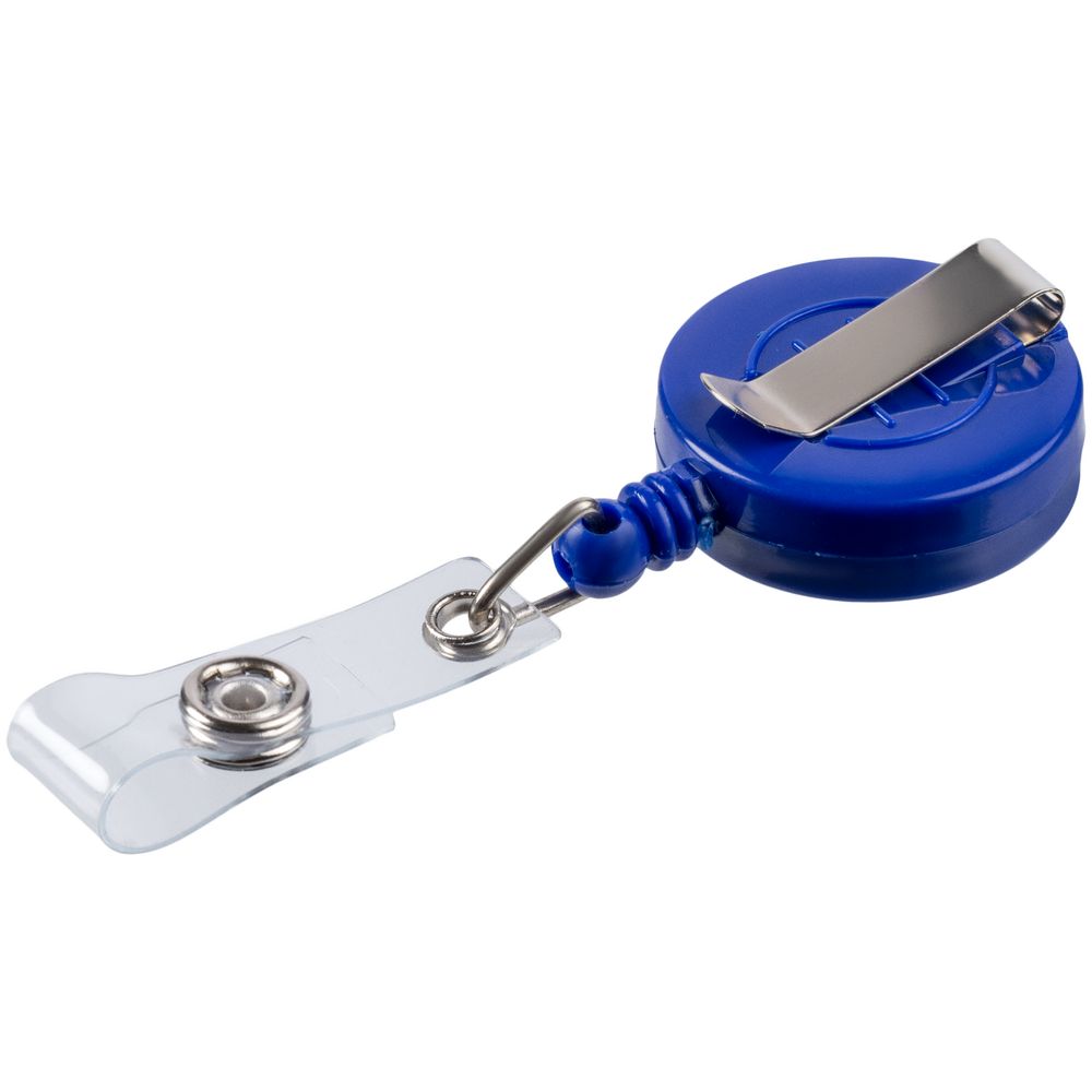 Чехол для пропуска с ретрактором Pennant, синий / Миниатюра WWW (1000)