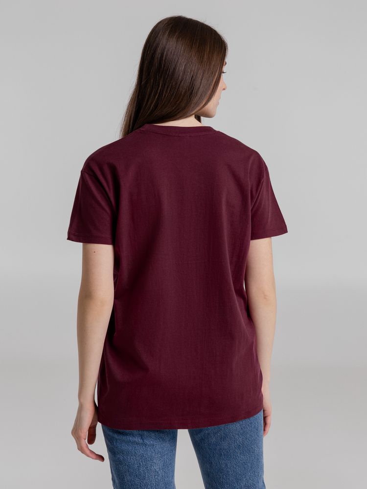 Футболка Imperial 190, бордовая / Миниатюра WWW (1000)