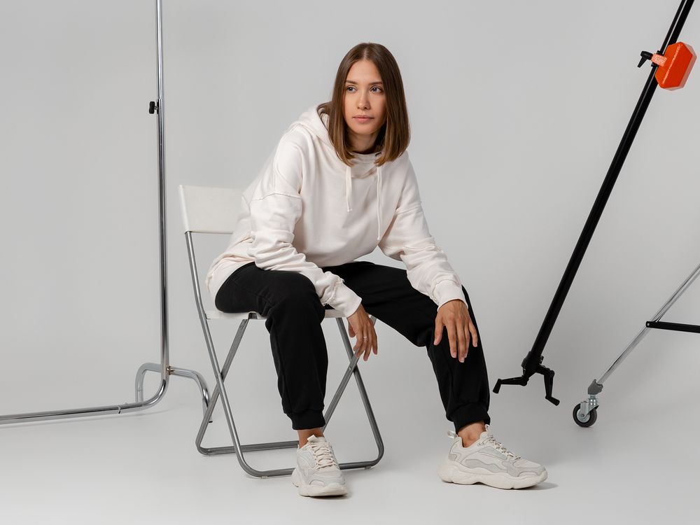 Худи унисекс Vozduh 2.0, синее / Миниатюра WWW (1000)