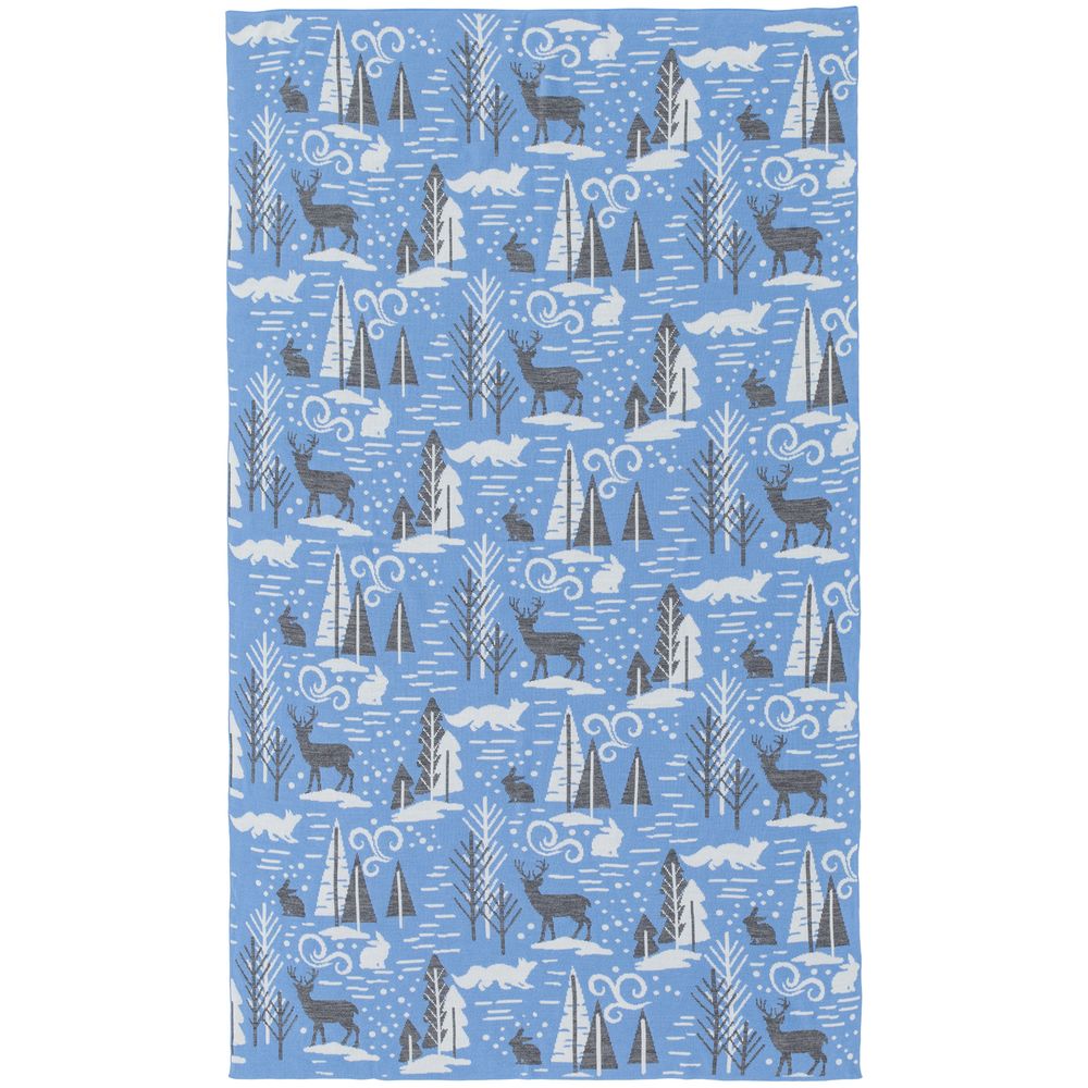 Плед Sever, голубой / Миниатюра WWW (1000)