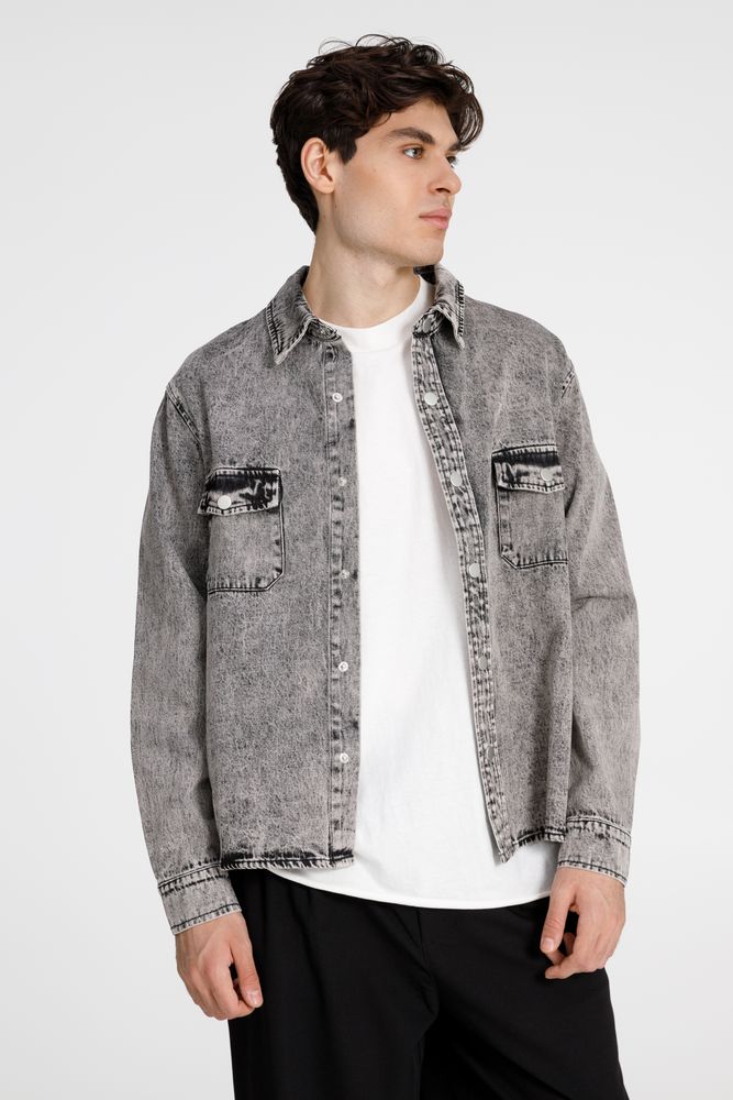 Куртка джинсовая O3, серая / Миниатюра WWW (1000)