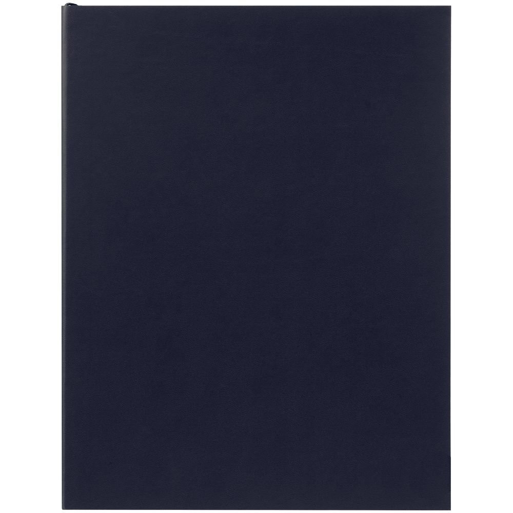 Ежедневник Flat Maxi, недатированный, иссиня-черный / Миниатюра WWW (1000)