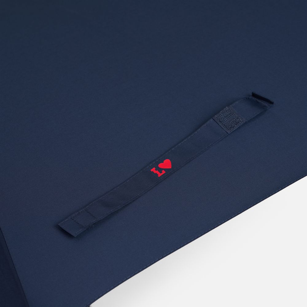 Зонт-трость Rainzee, темно-синий / Миниатюра нанесения (1000)