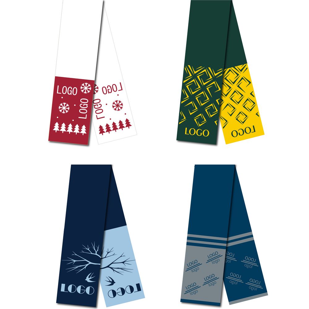 Шарф на заказ Tricksy Rand, S, полушерсть / Миниатюра WWW (1000)