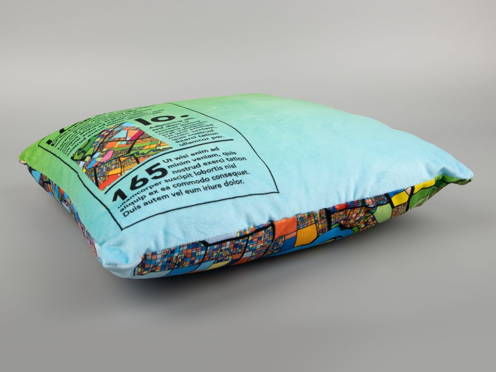 Подушка Pluche на заказ / Миниатюра WWW (1000)