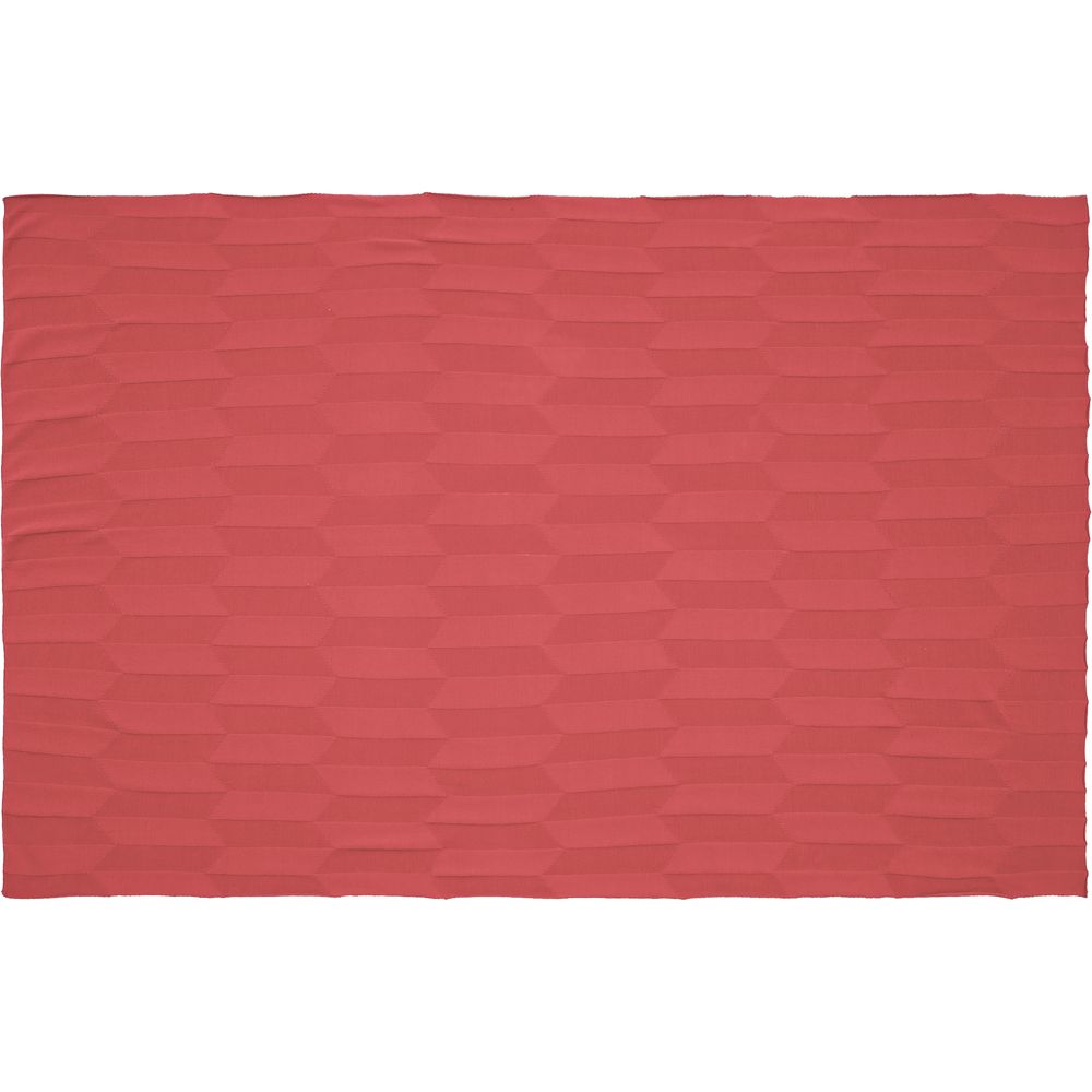 Плед Rombus, темно-розовый (коралл) / Миниатюра WWW (1000)