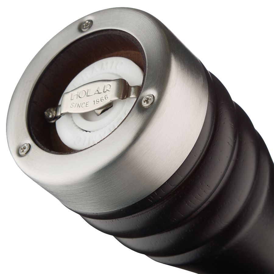 Мельница для соли Color Wood, большая, черная / Миниатюра WWW (1000)