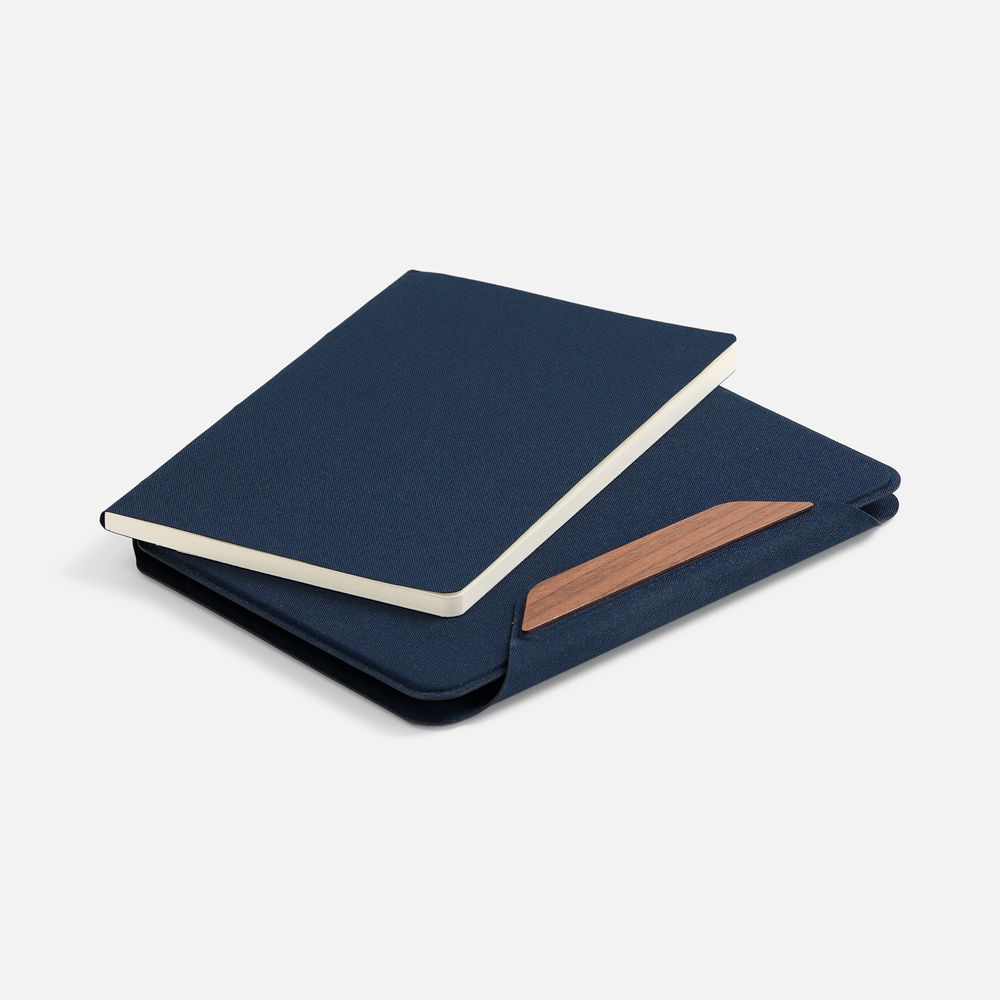 Папка с блокнотом Firmans Mini, синяя / Миниатюра WWW (1000)