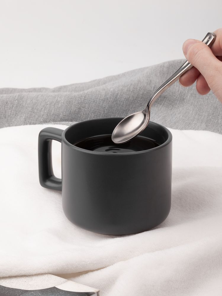 Чашка Jumbo в коробке матовая, темно-серая / Миниатюра имиджевого (1000)