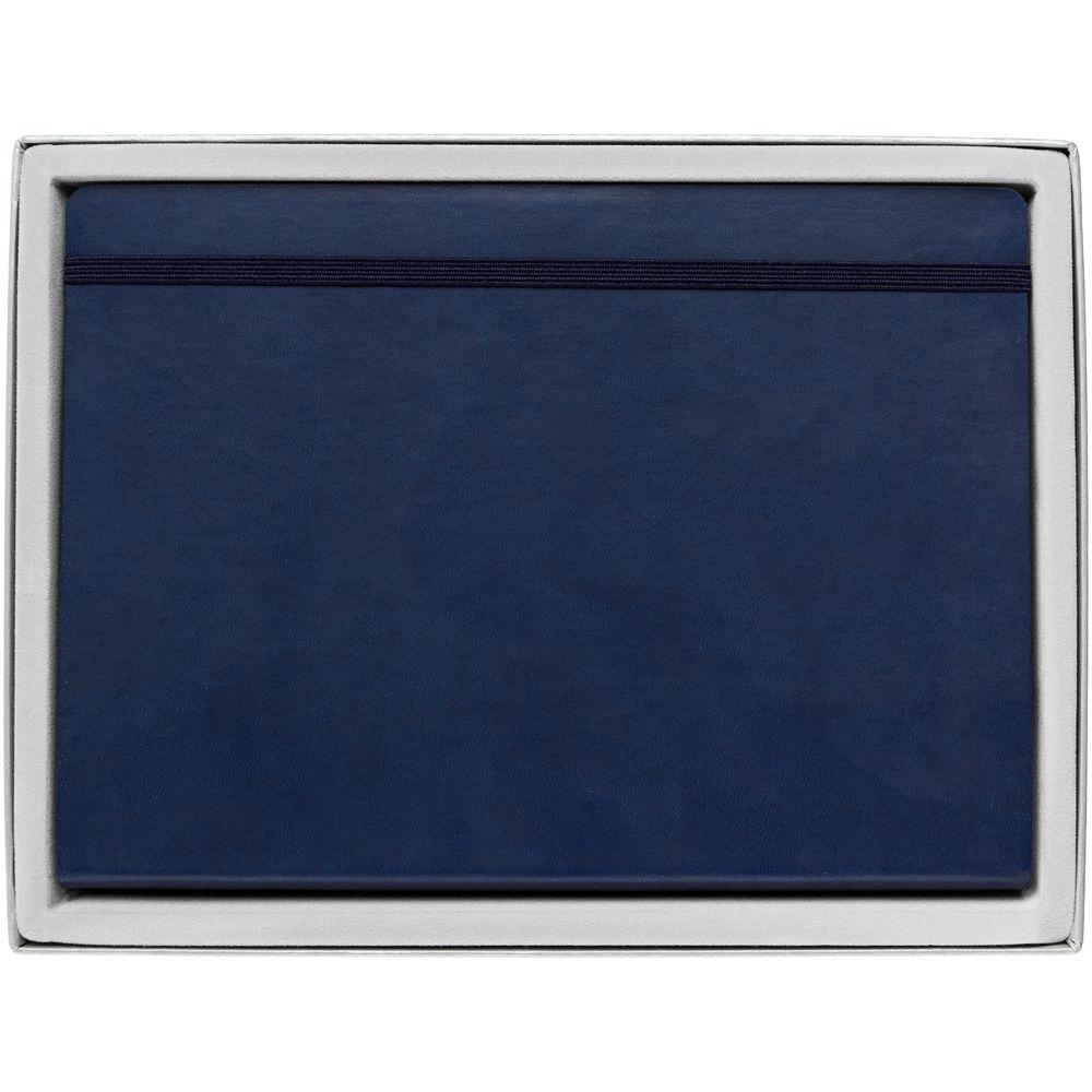 Коробка Ridge для ежедневника, календаря и ручки, серебристая / Миниатюра WWW (1000)