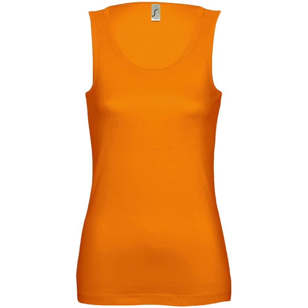 Майка женская Jane 150, оранжевая
