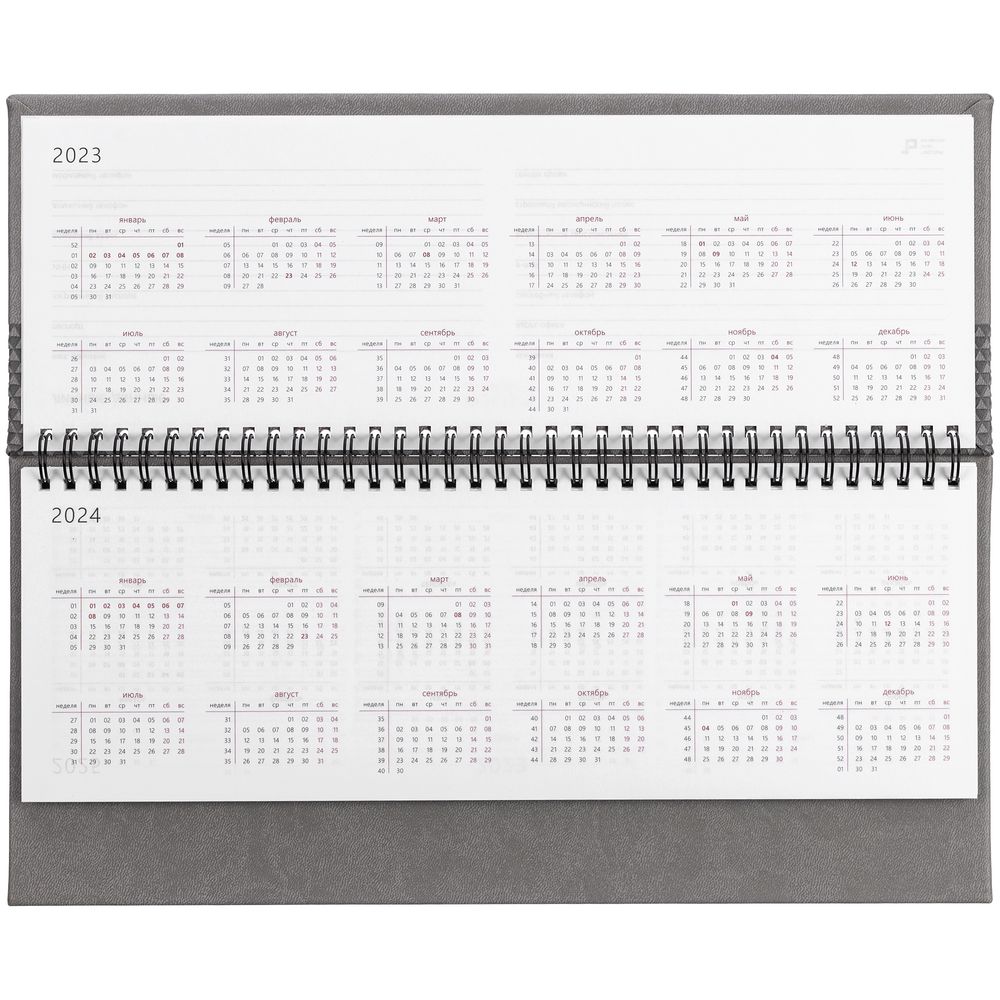 Планинг Brand, датированный, серый / Миниатюра WWW (1000)