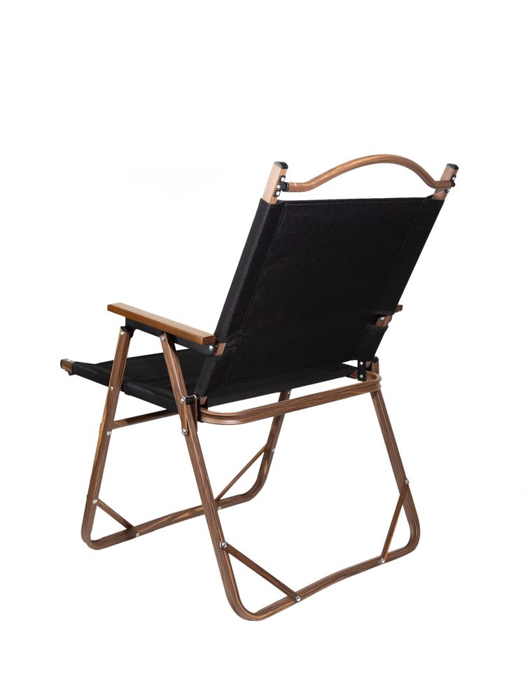 Стул MW02 складной, черный, темное дерево / Миниатюра WWW (1000)