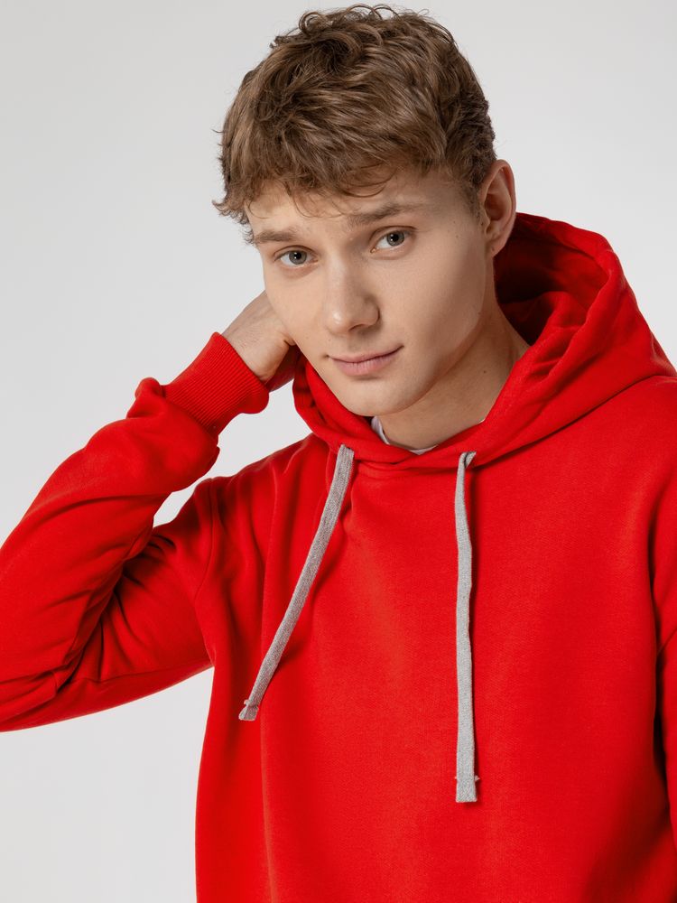 Толстовка с капюшоном Unit Kirenga Heavy, красная / Миниатюра WWW (1000)