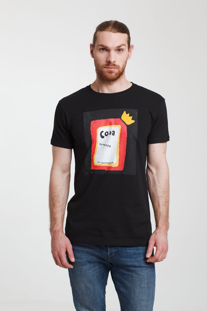 Футболка «Сода», черная / Миниатюра WWW (1000)