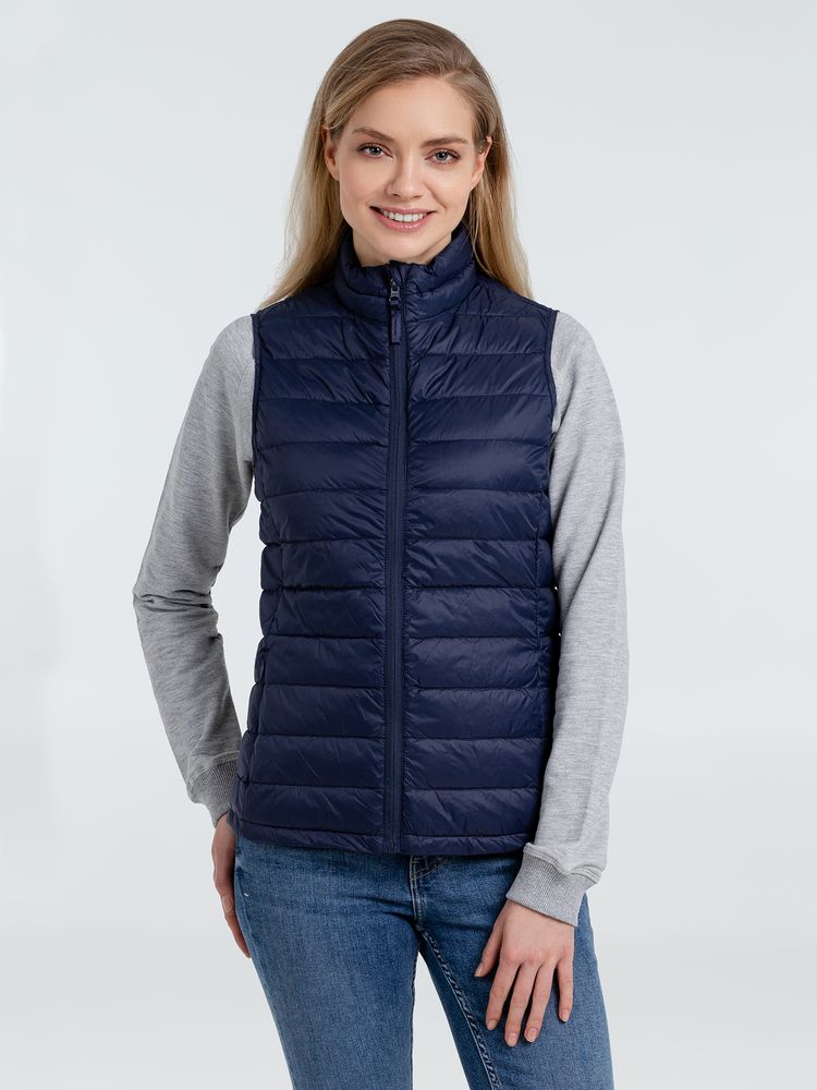 Жилет женский Wilson BW Women, темно-синий / Миниатюра WWW (1000)