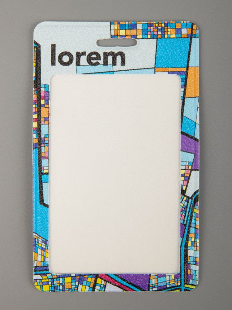 Карман для бейджа Saff Plus на заказ, вертикальный / Миниатюра WWW (1000)