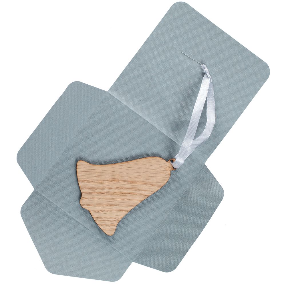 Деревянная подвеска Carving Oak, в форме колокольчика / Миниатюра WWW (1000)