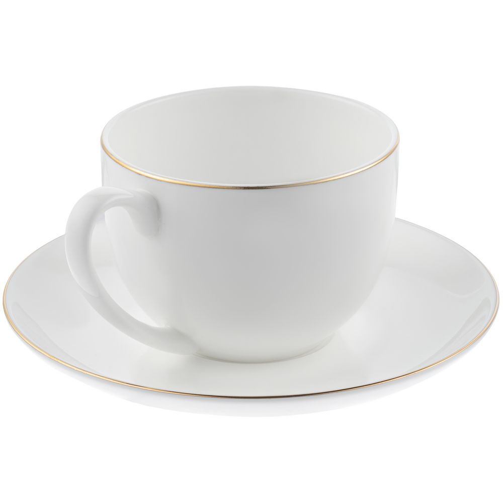 Набор на 2 персоны Mansion Select, белый с золотистой отводкой / Миниатюра WWW (1000)