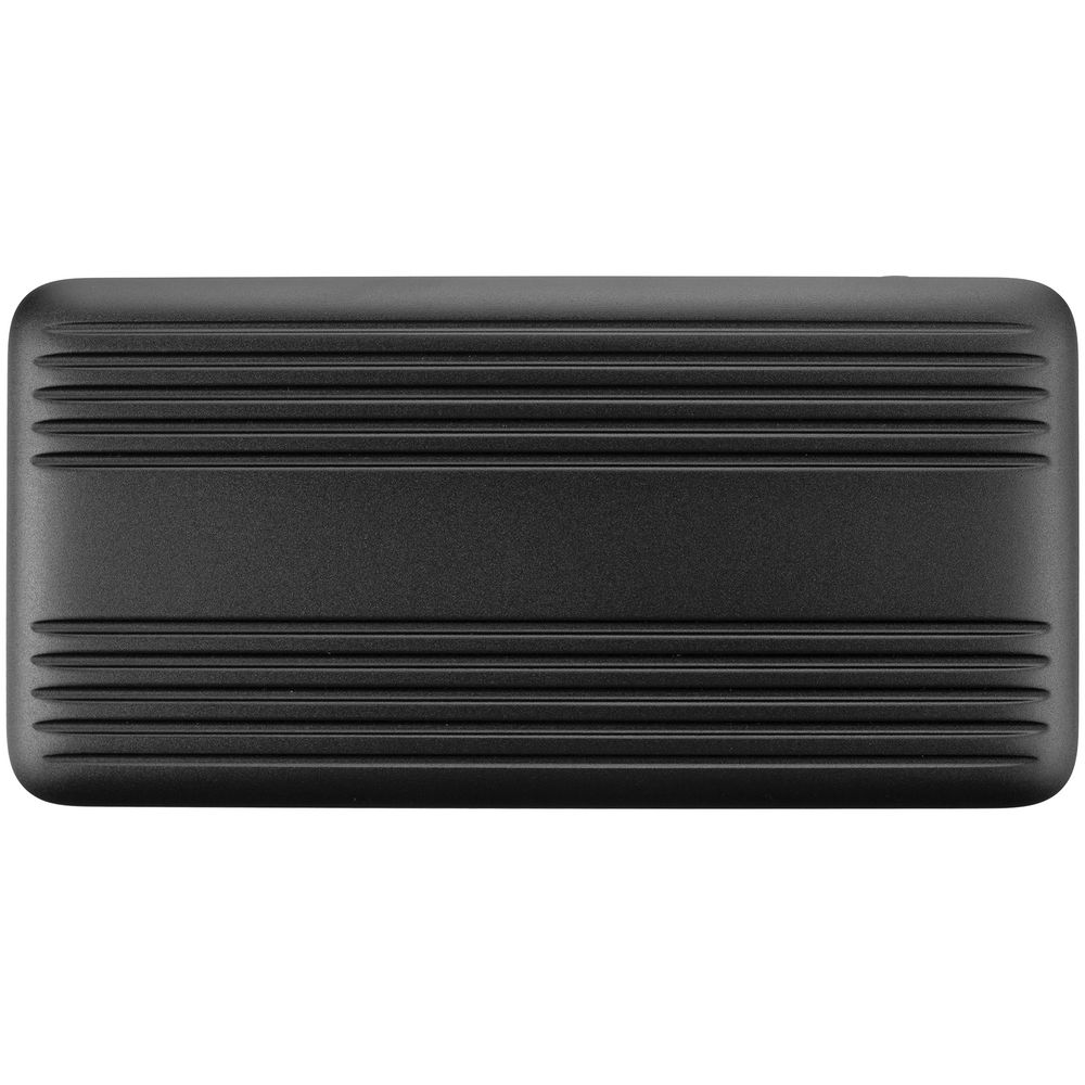 Металлический аккумулятор Hard Ridge, 10000 мАч, серый / Миниатюра WWW (1000)