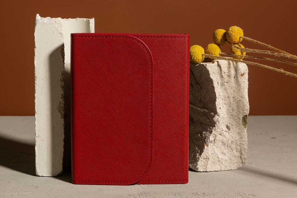 Ежедневник Clappy Mini, недатированный, синий / Миниатюра WWW (1000)