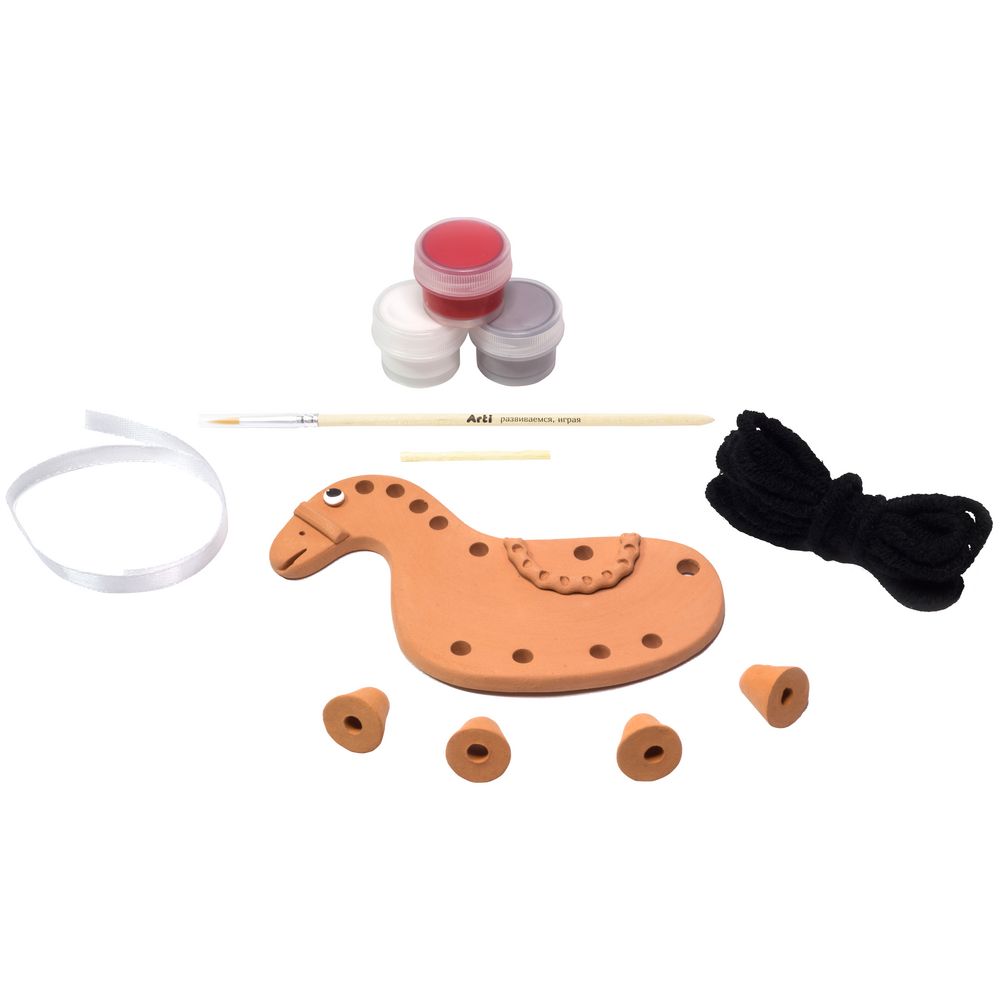 Набор для творчества «Игрушка своими руками. Лошадка Буцефал» / Миниатюра WWW (1000)