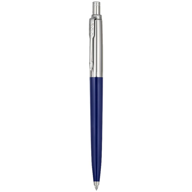 Ручка шариковая Parker Jotter Originals Navy Blue Chrome CT, темно-синяя / Миниатюра WWW (1000)