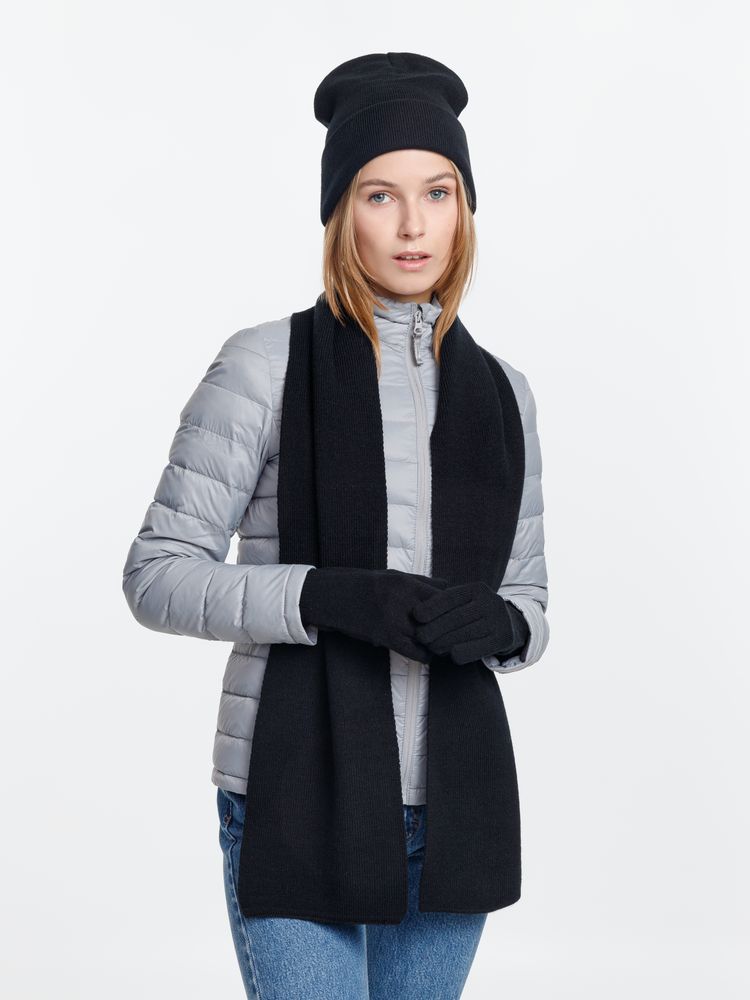 Шарф Urban Flow, черный / Миниатюра WWW (1000)