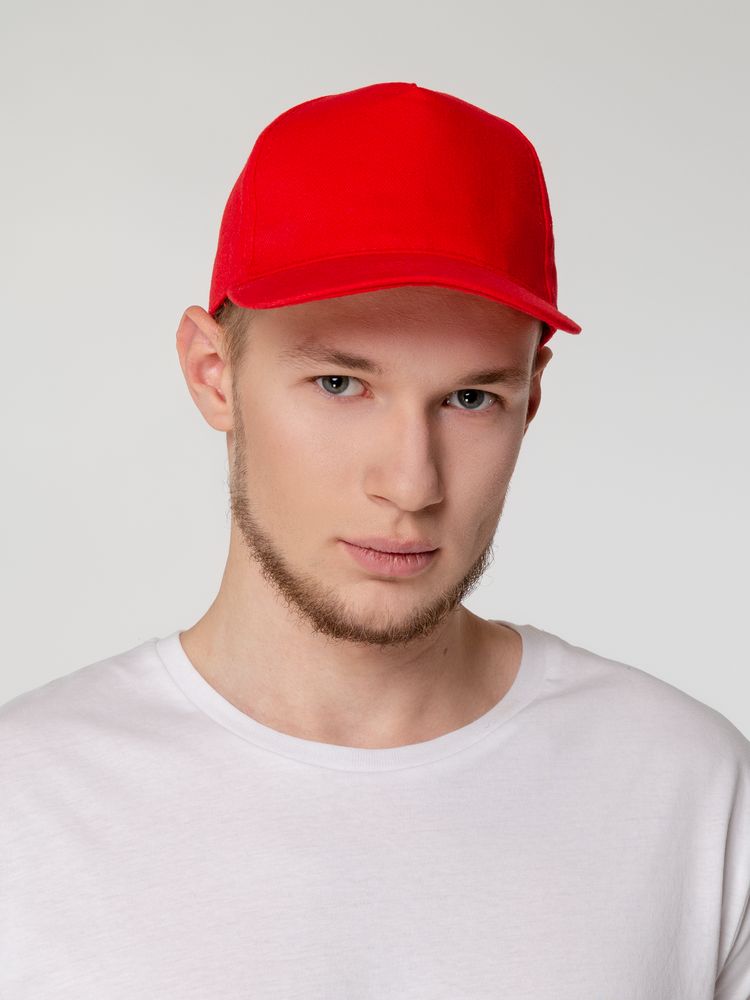 Бейсболка Standard, красная / Миниатюра WWW (1000)