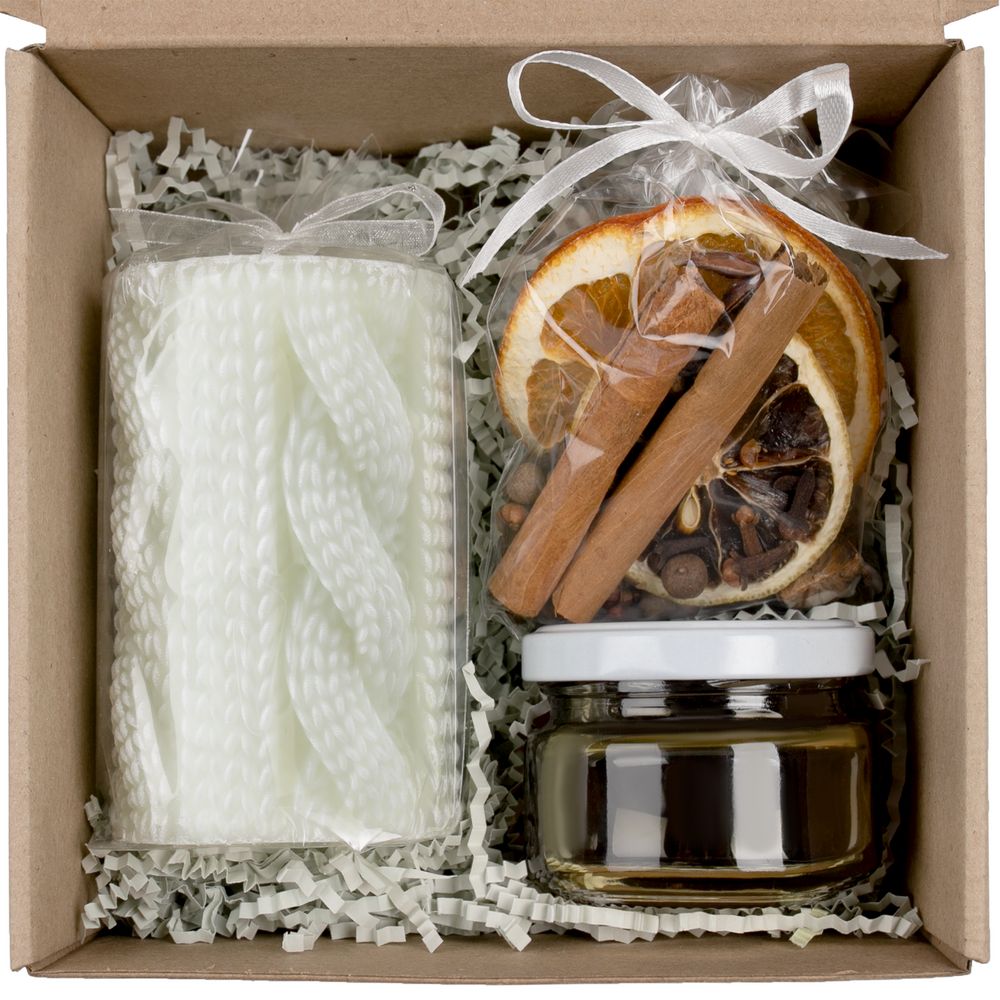 Набор «Уютный вечер», зеленый / Миниатюра WWW (1000)