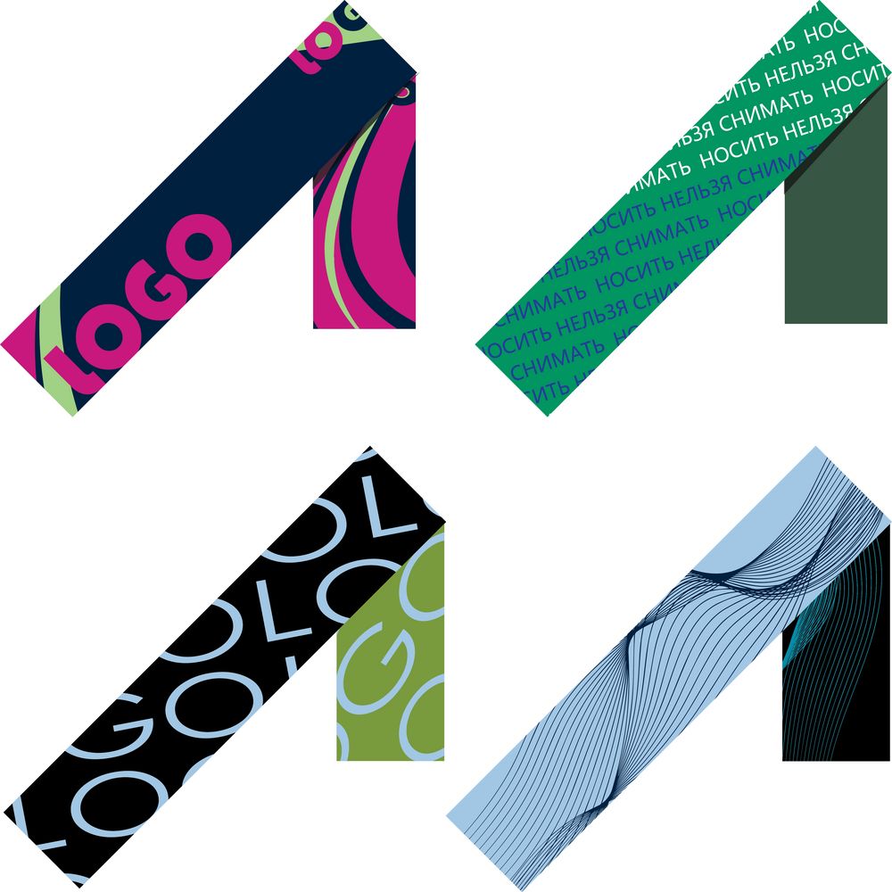 Шарф на заказ Tricksy Classic Net, L, акрил / Миниатюра WWW (1000)