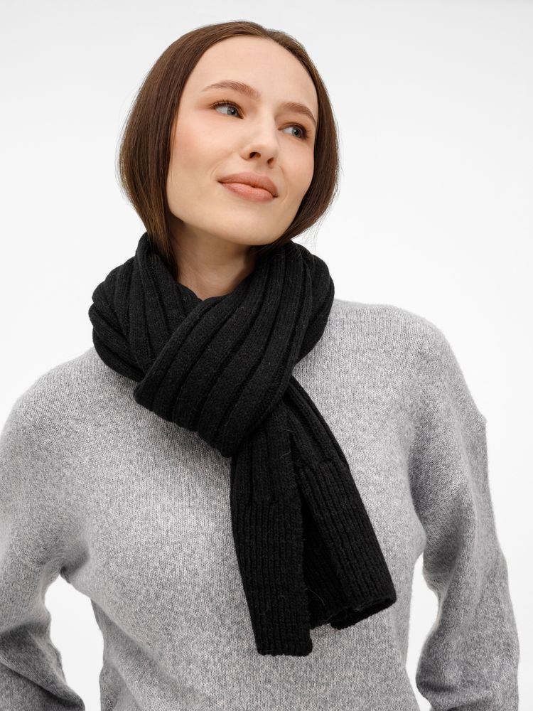 Шарф Bellish, черный / Миниатюра WWW (1000)