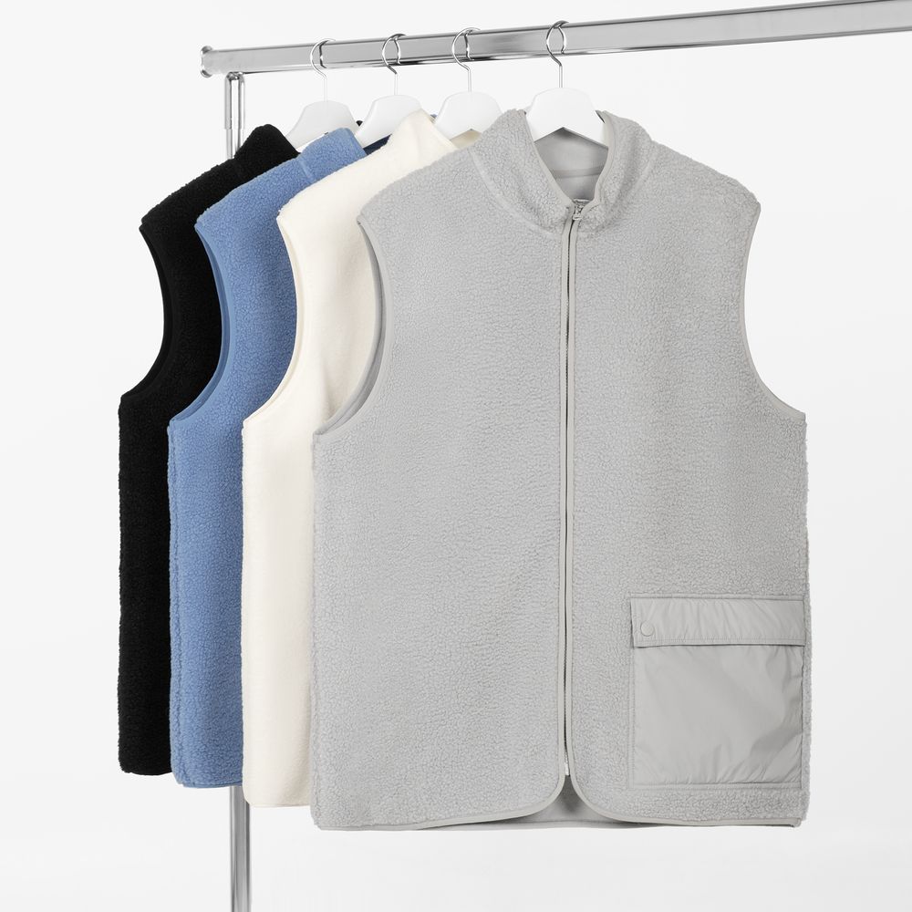 Жилет унисекс Oblako, черный / Миниатюра WWW (1000)