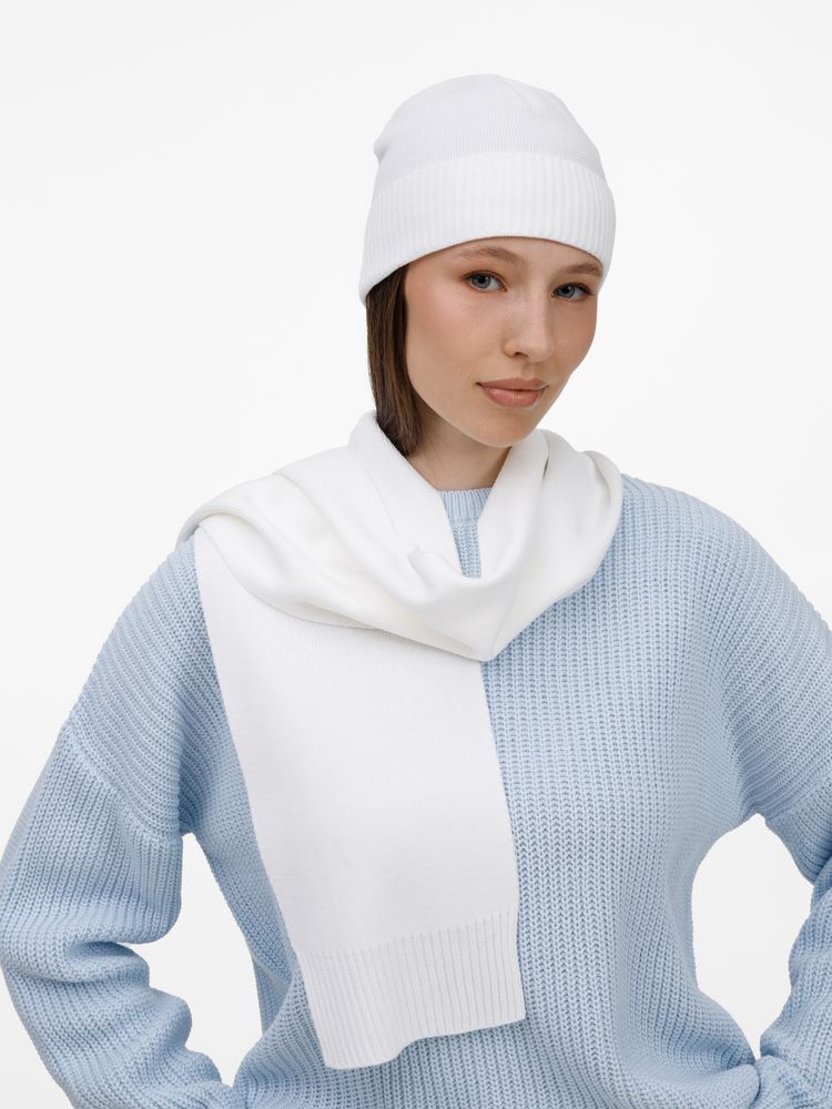 Шарф Sorang, белый / Миниатюра WWW (1000)