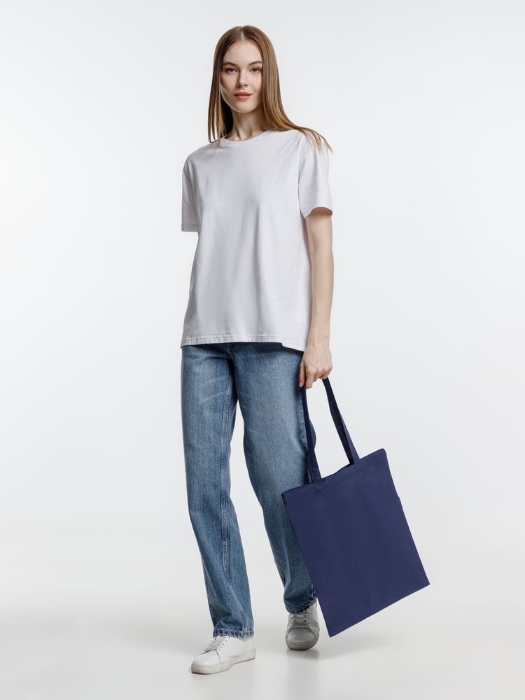 Холщовая сумка Neat 140, синяя / Миниатюра WWW (1000)