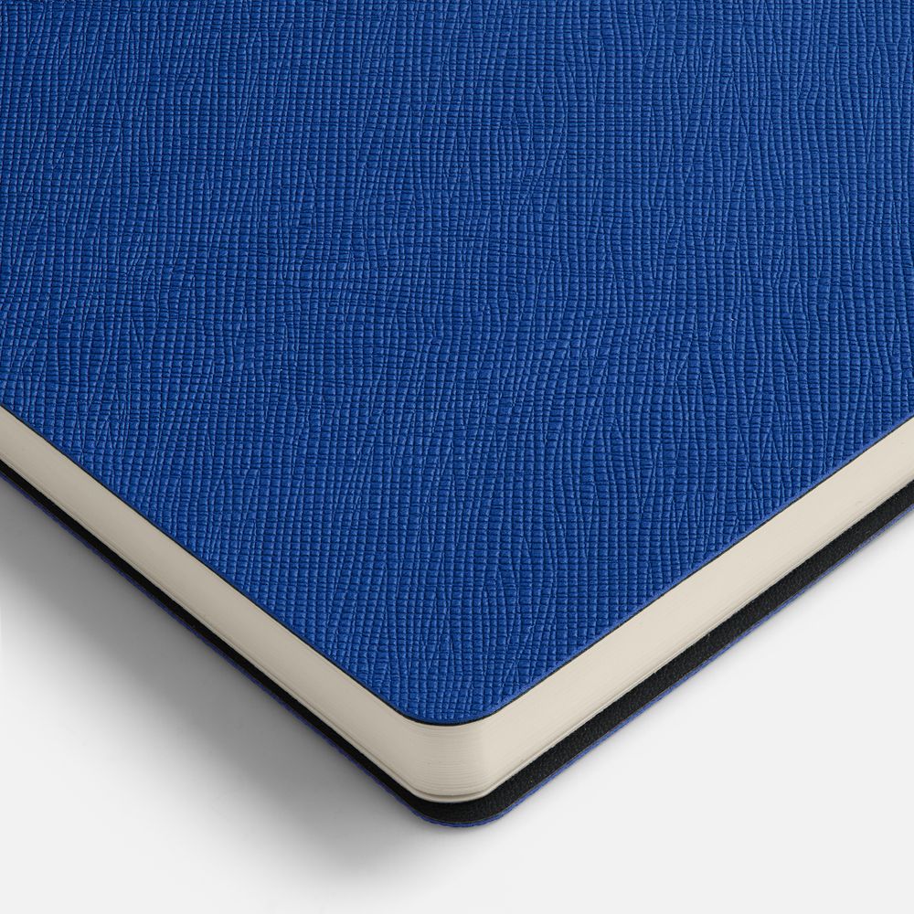 Ежедневник Lungo, недатированный, синий / Миниатюра WWW (1000)