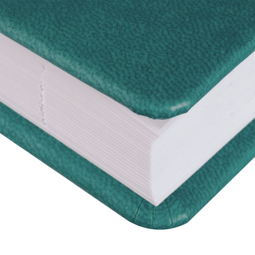 Ежедневник Brand, недатированный, бирюзовый / Миниатюра WWW (1000)