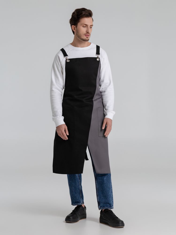 Фартук Picante, черный со светло-серым / Миниатюра WWW (1000)