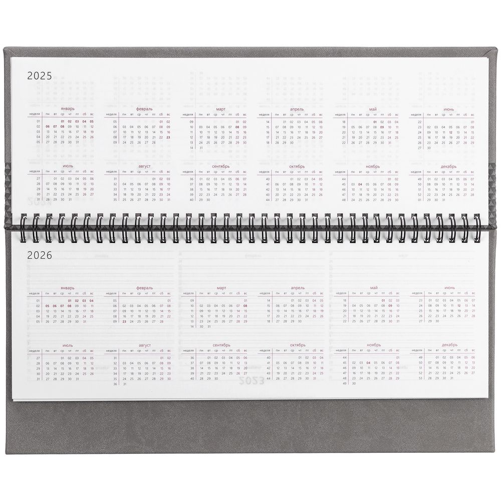 Планинг Brand, датированный, серый / Миниатюра WWW (1000)