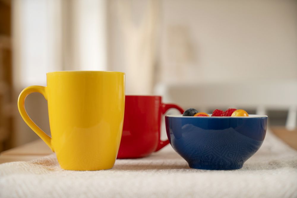 Кружка Good Morning, голубая / Миниатюра WWW (1000)