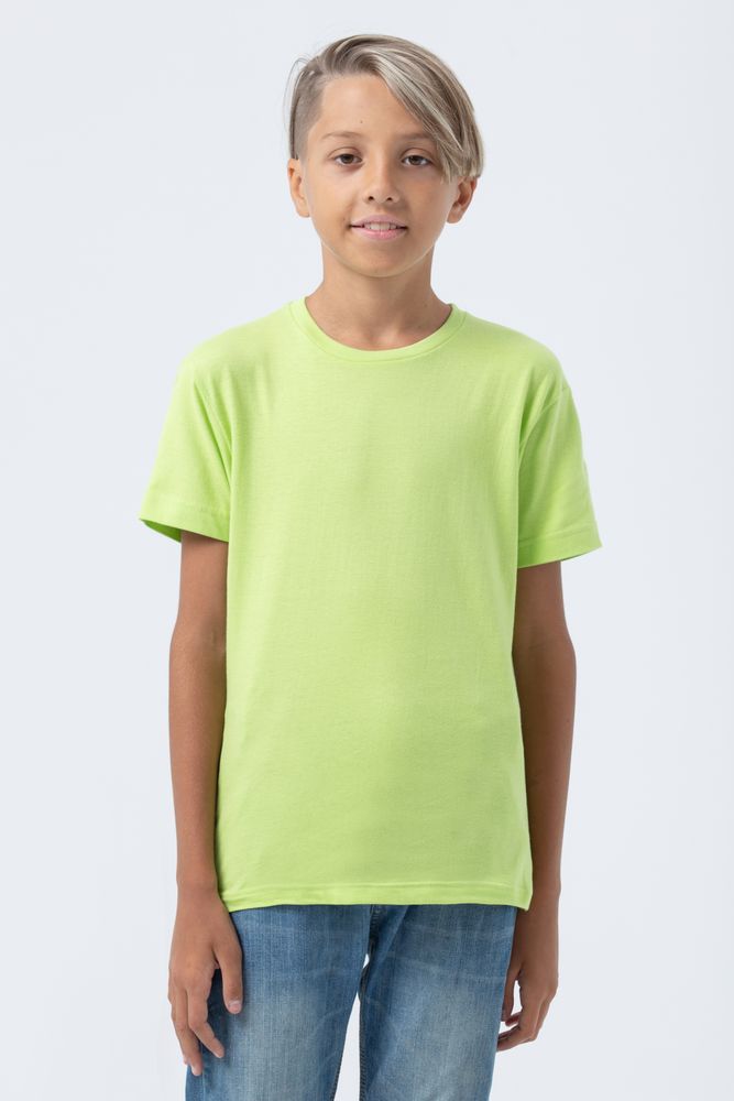 Футболка детская Regent Fit Kids, зеленое яблоко / Миниатюра WWW (1000)