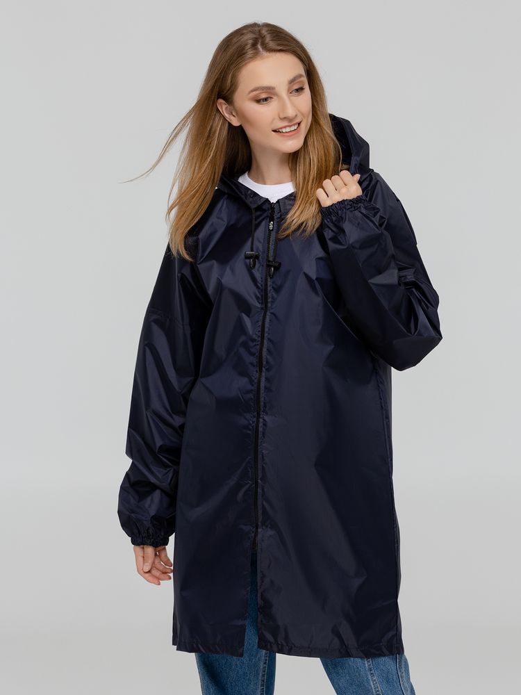 Дождевик «Плащ, плащ», темно-синий / Миниатюра WWW (1000)